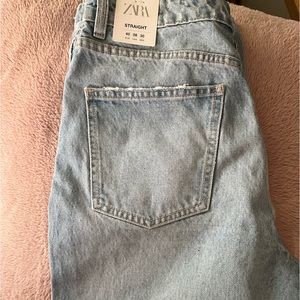 Zara straight leg jeans